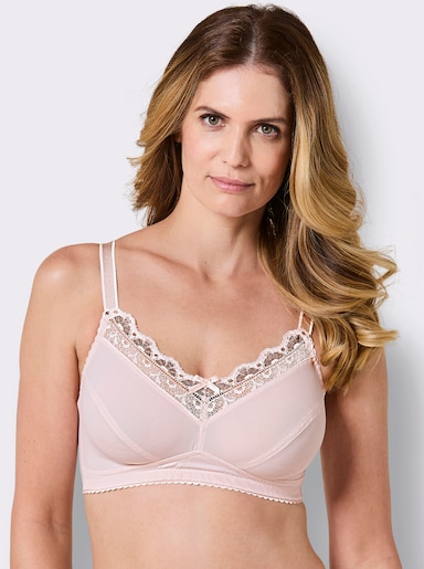 wäschepur BH ohne Bügel - hellrosé