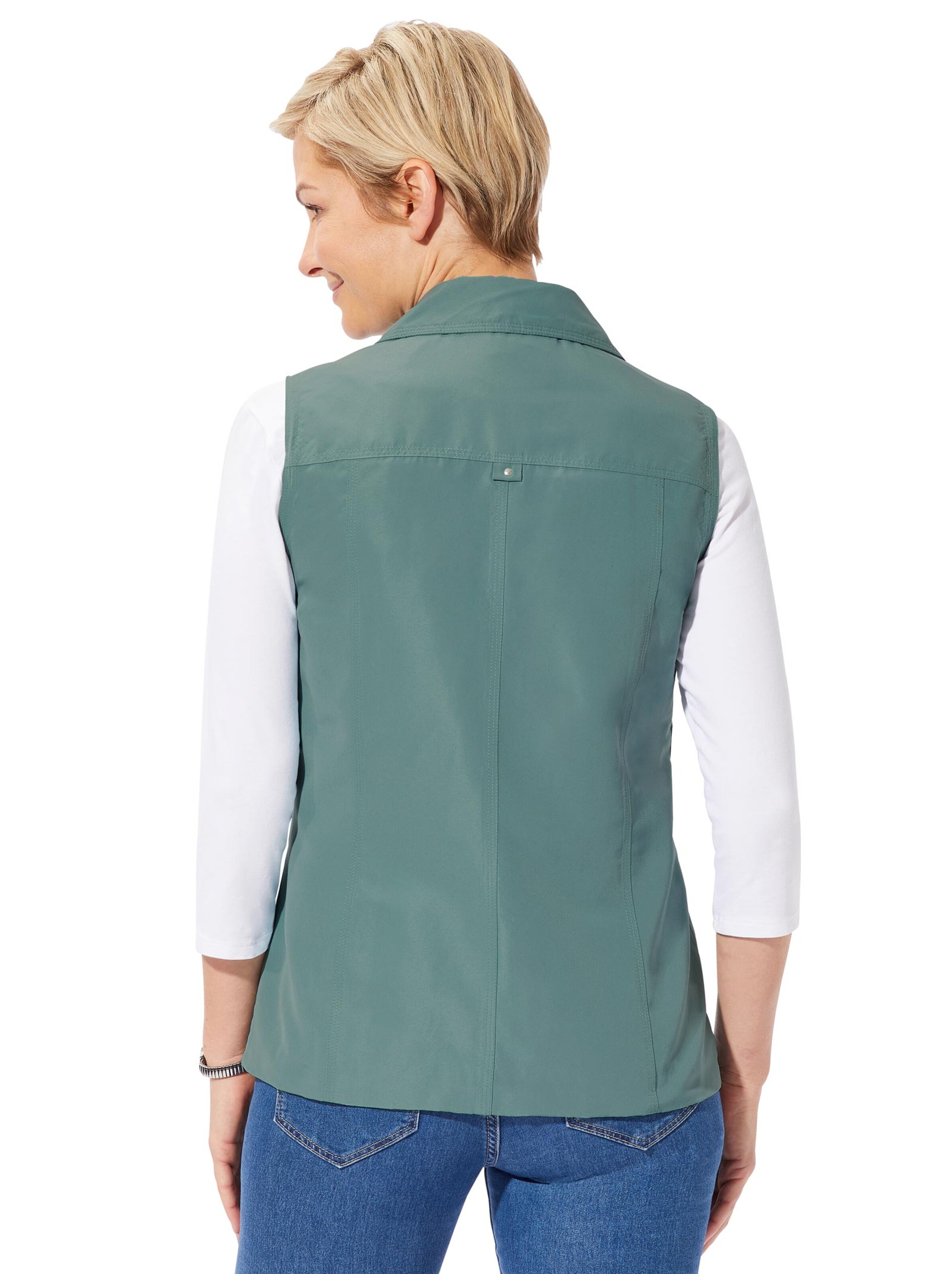 Collection L Weste - jadegrün