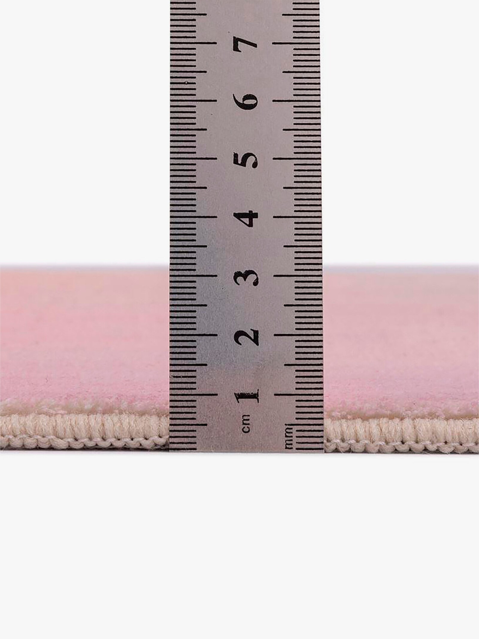 Theko Badematte - rosé + mint