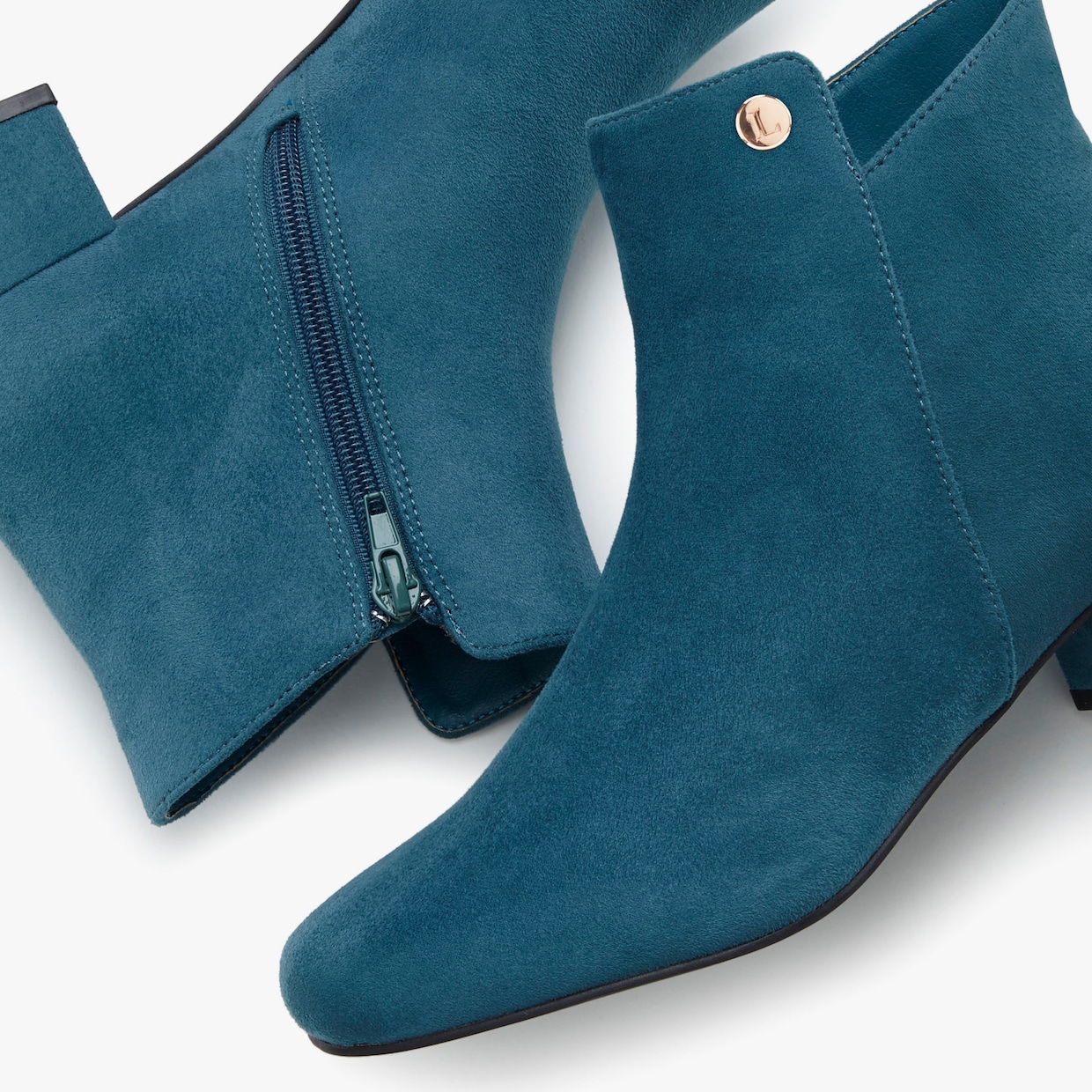 LASCANA Bottines - bleu pétrole