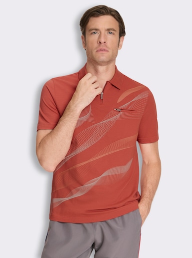 Catamaran Sports Funktionsshirt in Pikee-Qualität - terra