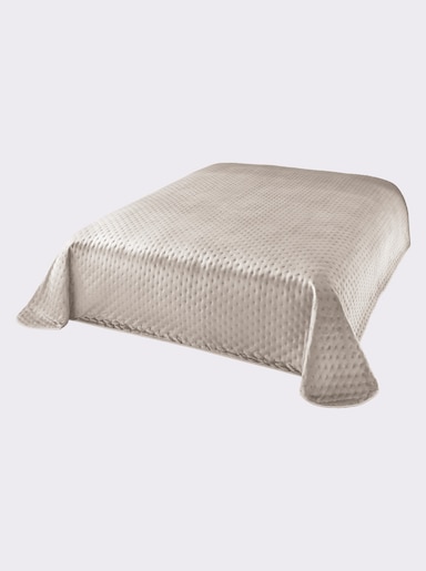 heine home Tagesdecke - champagner-beige