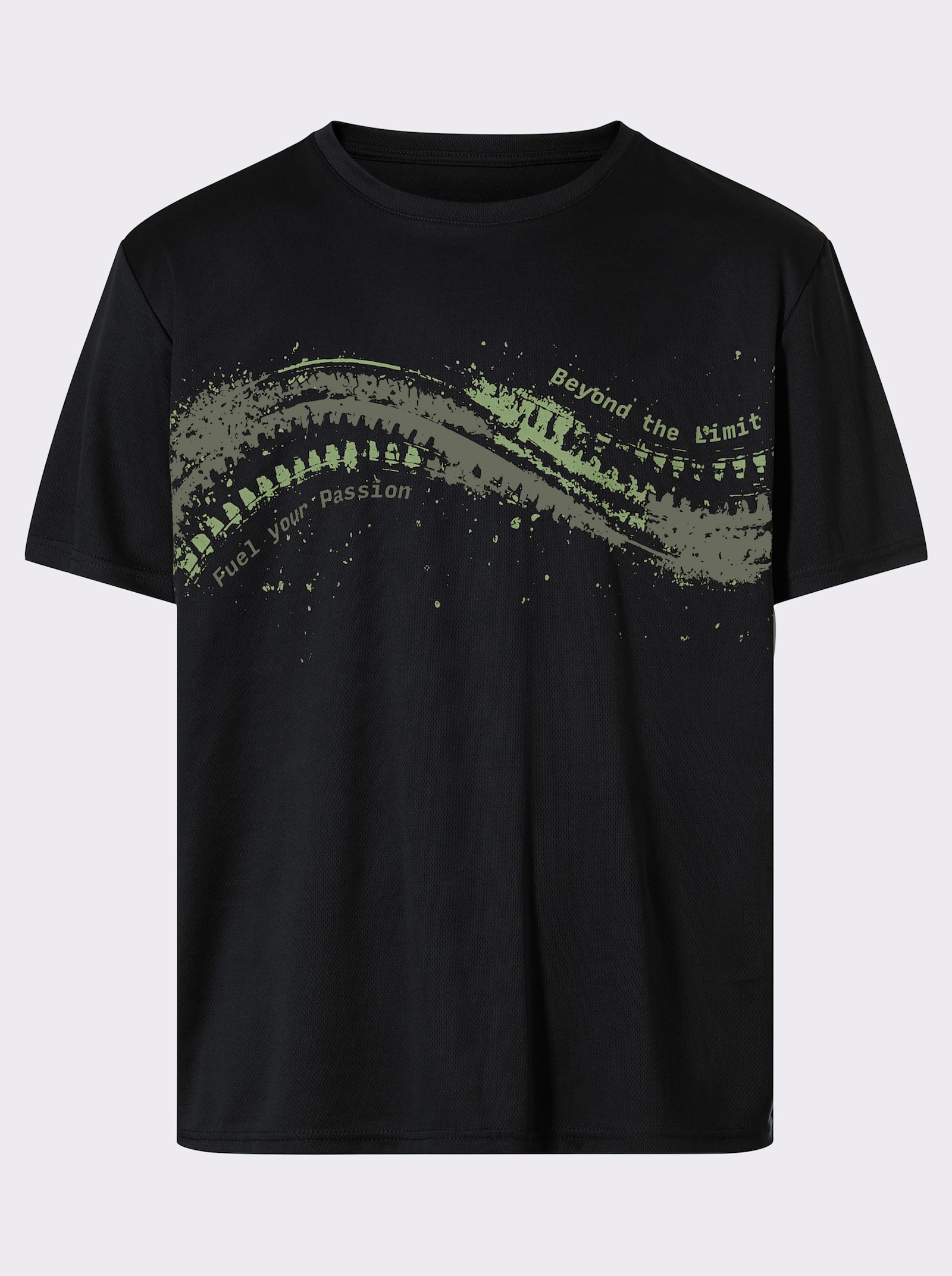 Catamaran Sports Funktionsshirt mit Wabenstruktur - schwarz