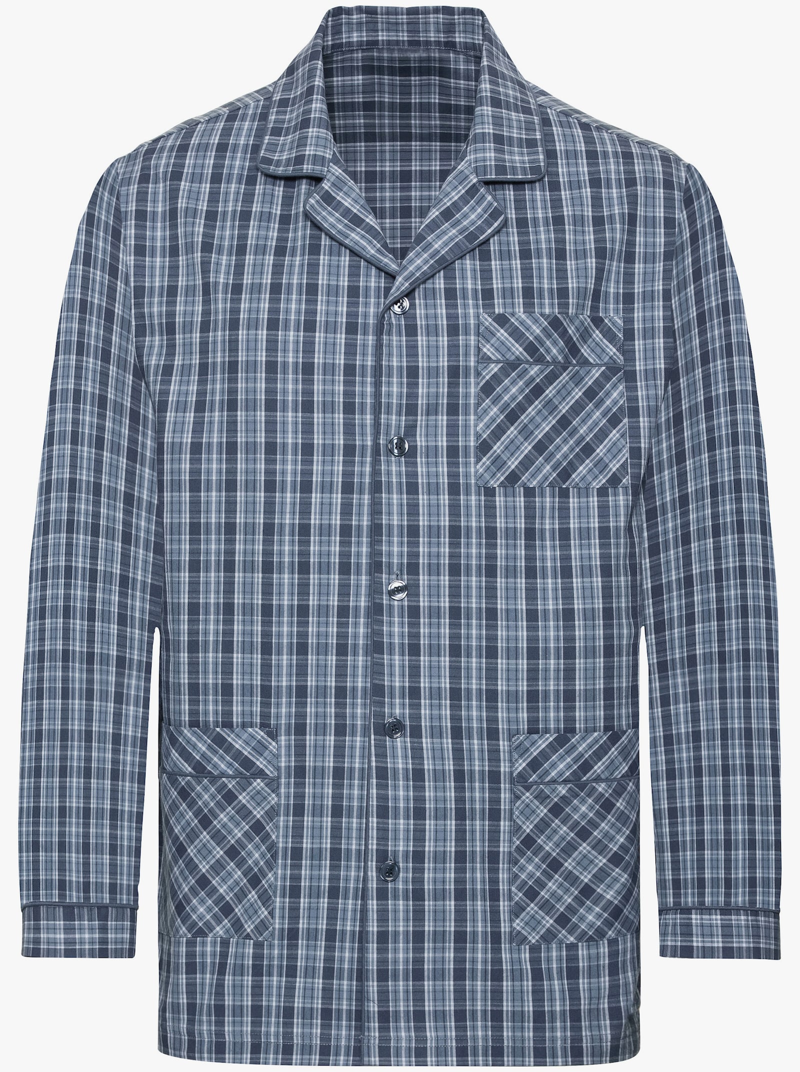 KINGsCLUB Pyjama - blauw geruit