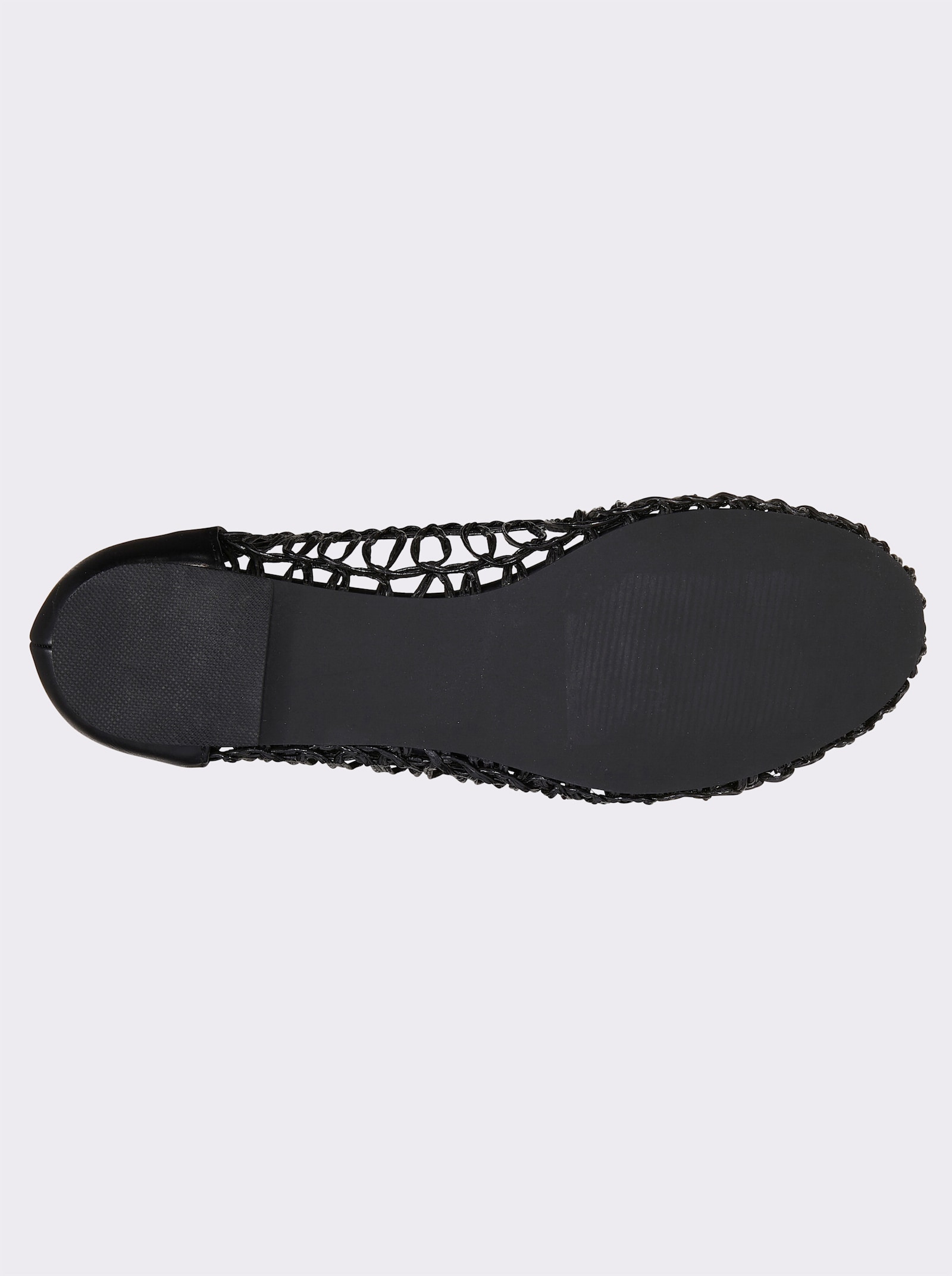 heine ballerina - zwart