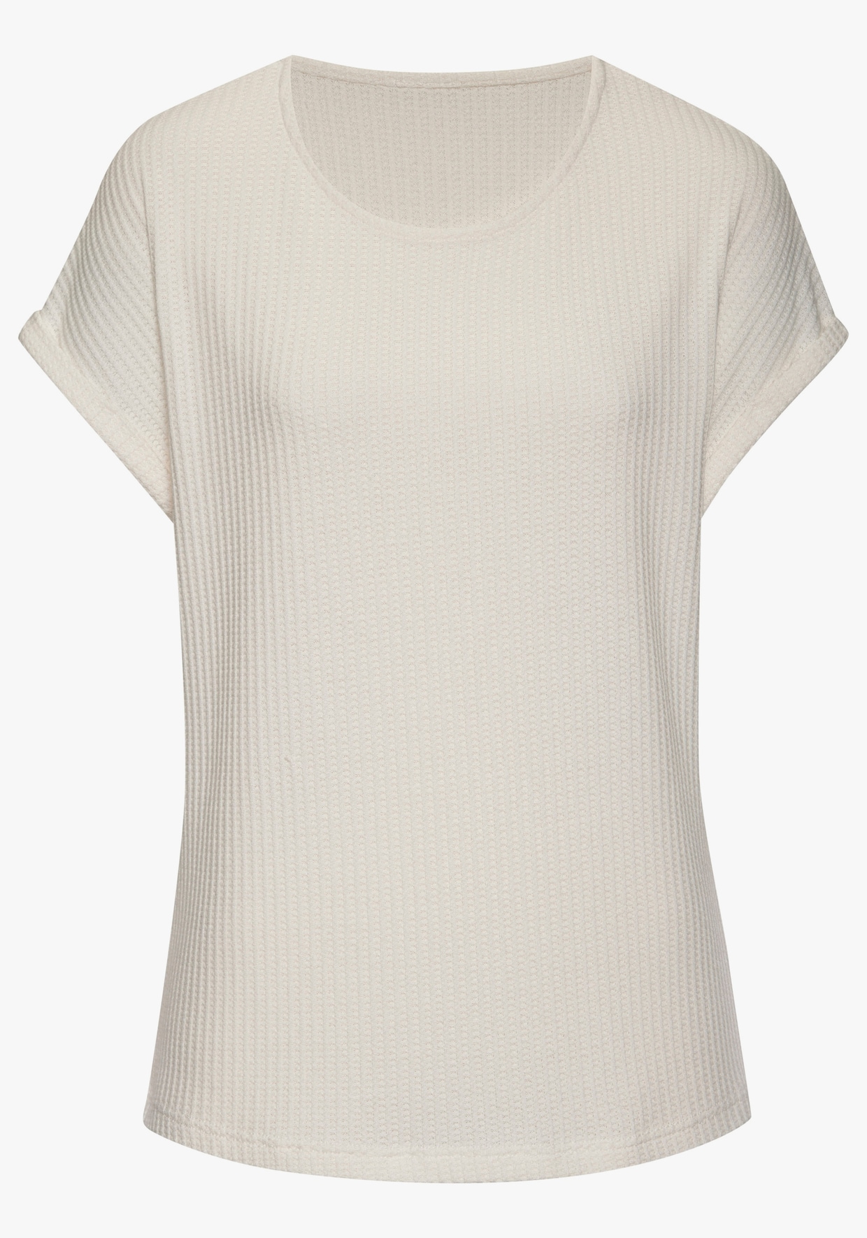 Vivance Shirt met korte mouwen - zwart, crème