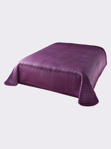 heine home Tagesdecke - violett-burgund