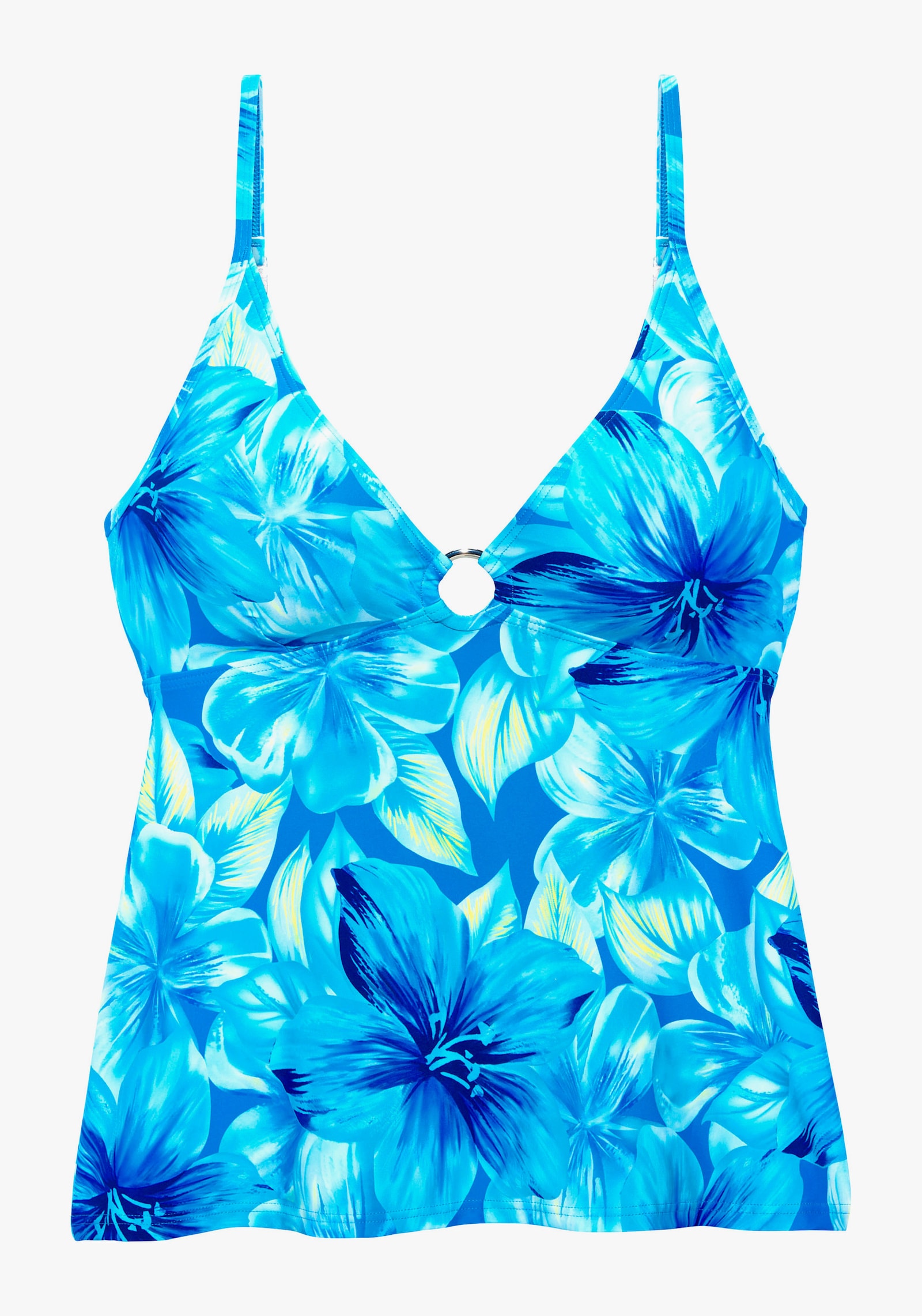 s.Oliver Tankini-Top - türkis bedruckt
