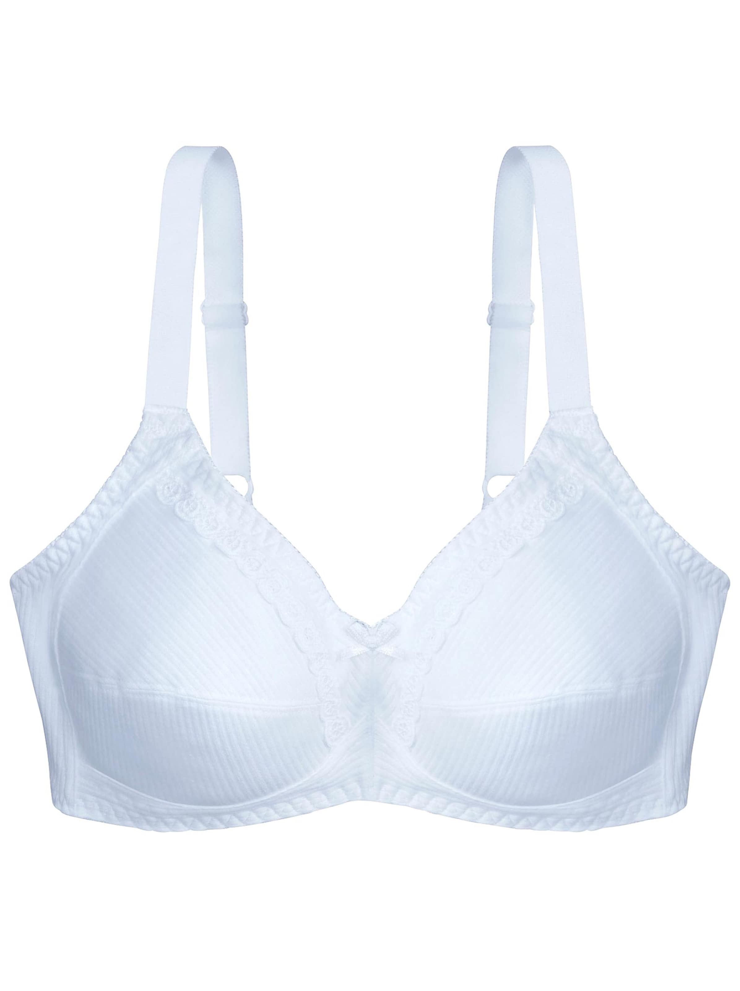 Naturana BH ohne Bügel - weiß