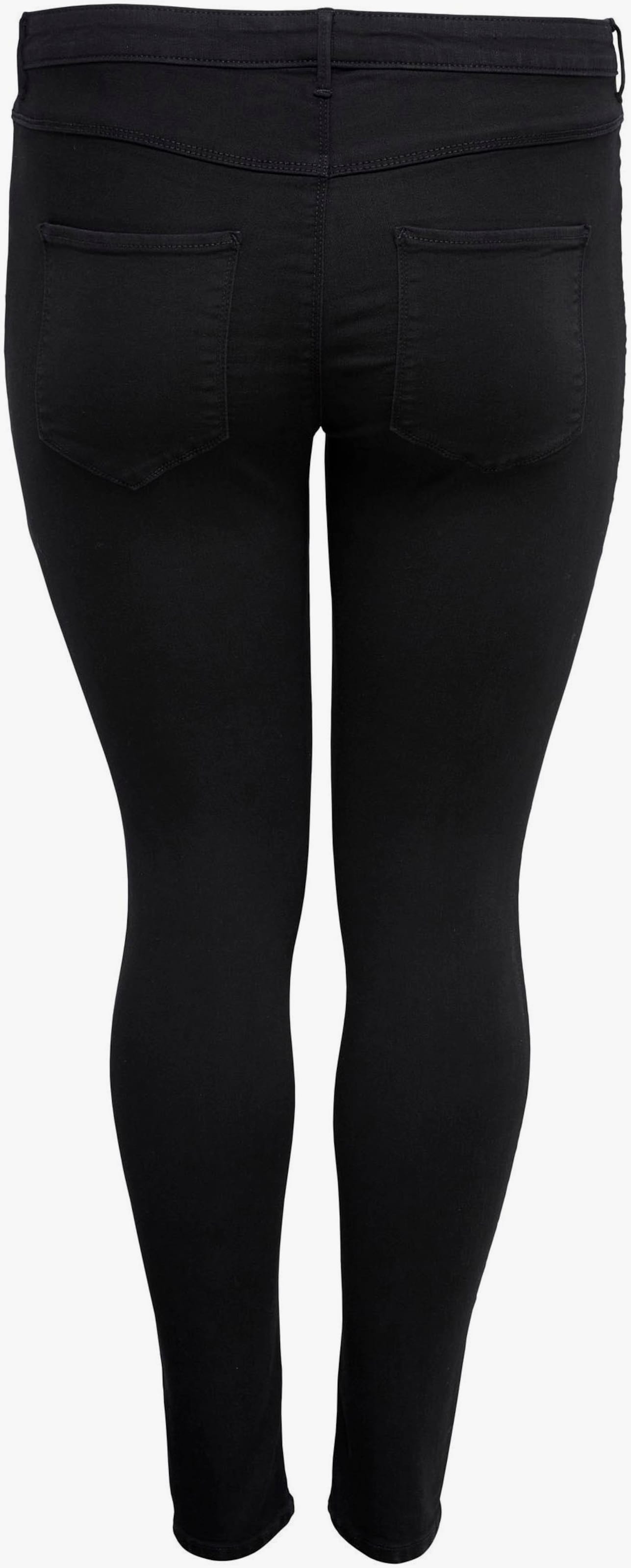 Skinny-fit-Jeans - black