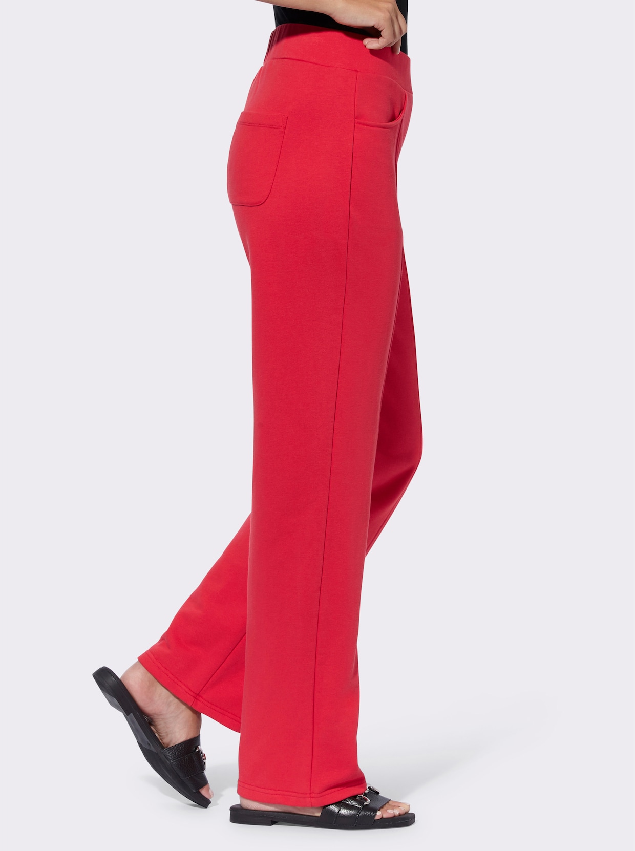 heine Pantalon molletonné - fraise