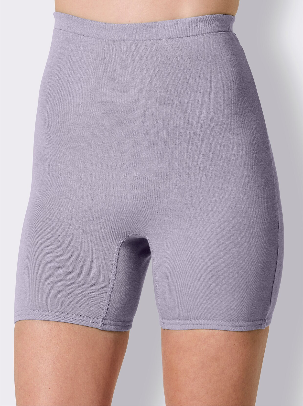 wäschepur Longpanty - flieder-meliert