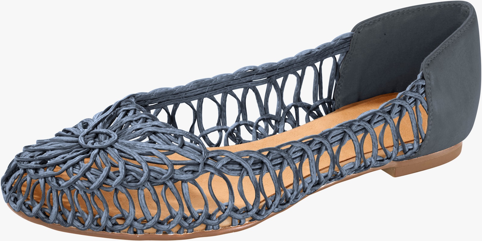 heine Ballerina - jeansblau