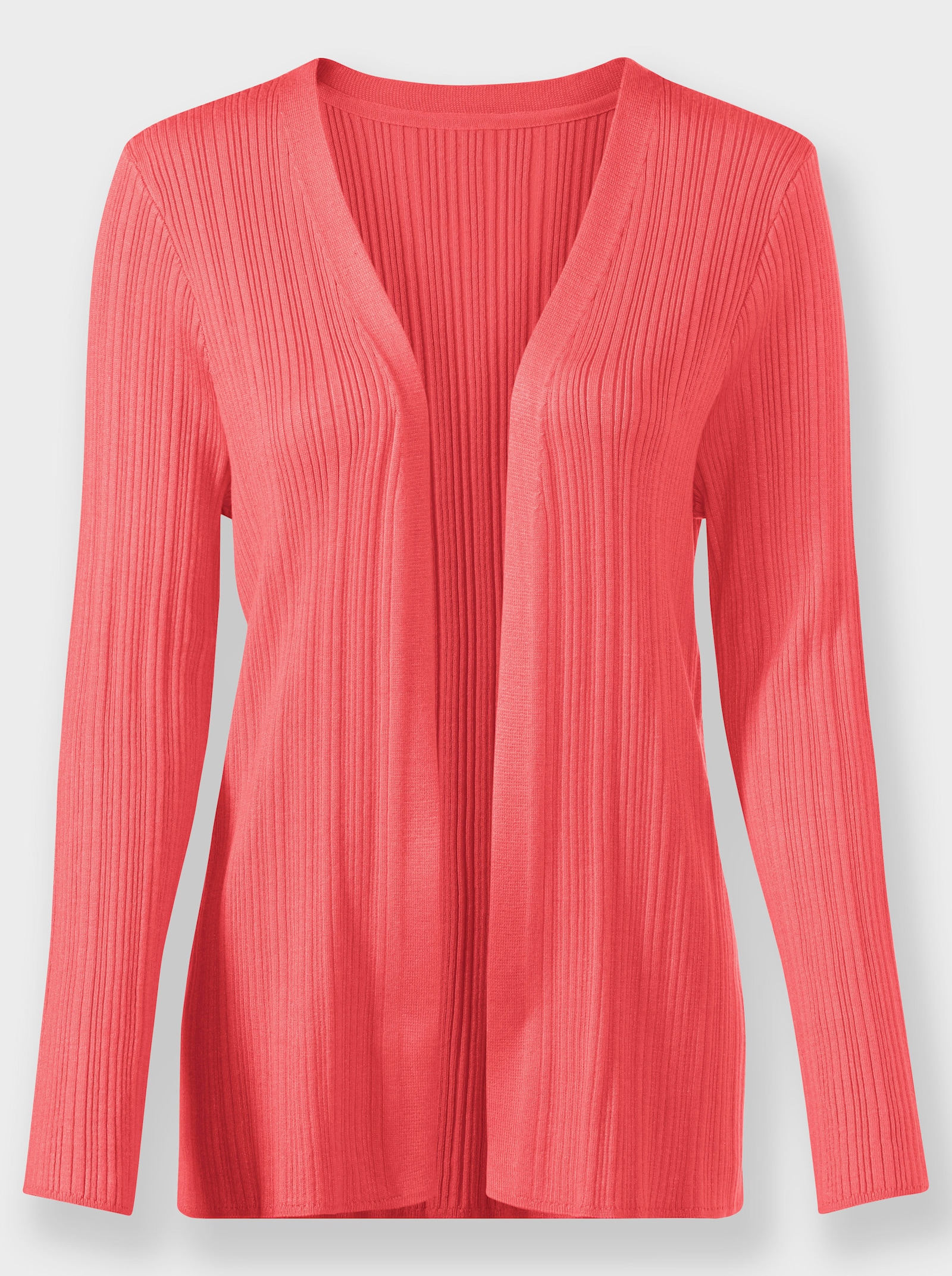 heine Cardigan in verschlussloser Form - hummer