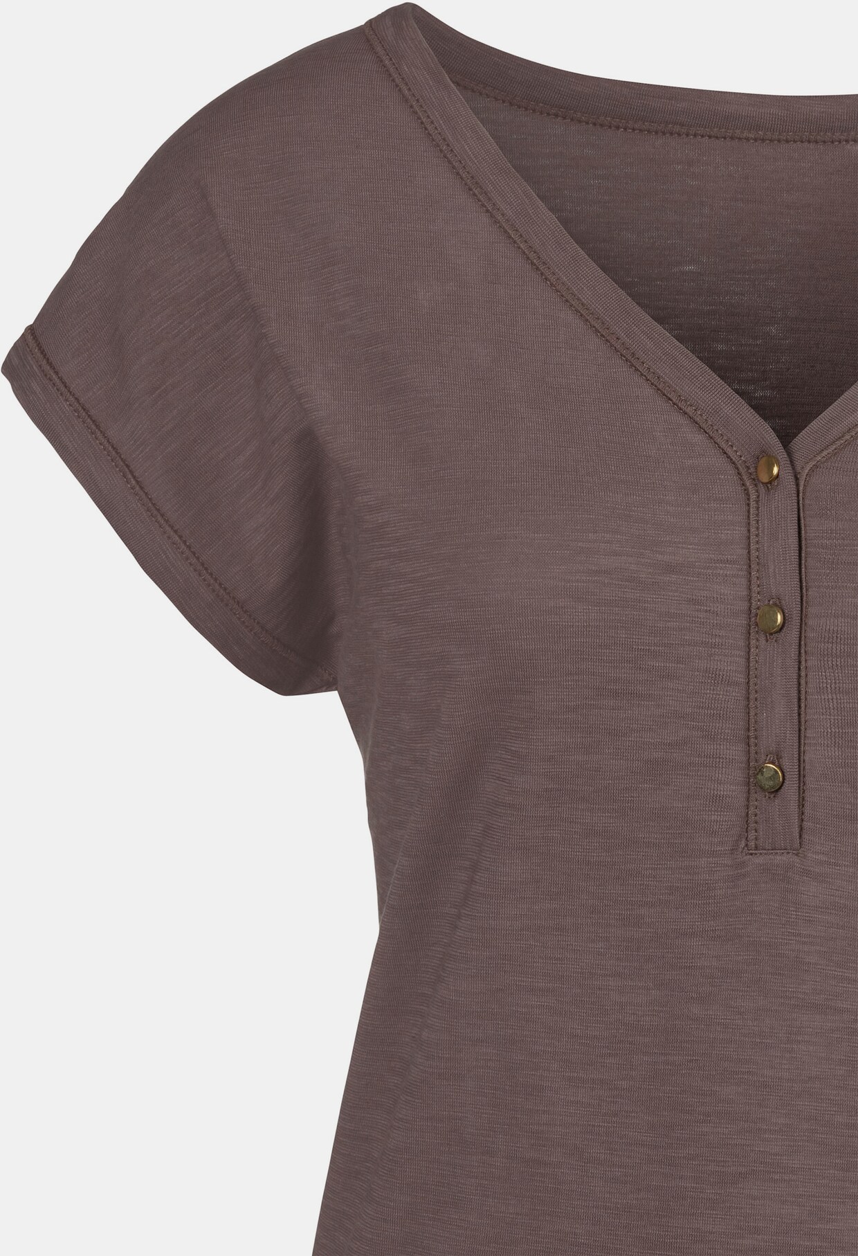 Vivance T-Shirt - taupe, weiß