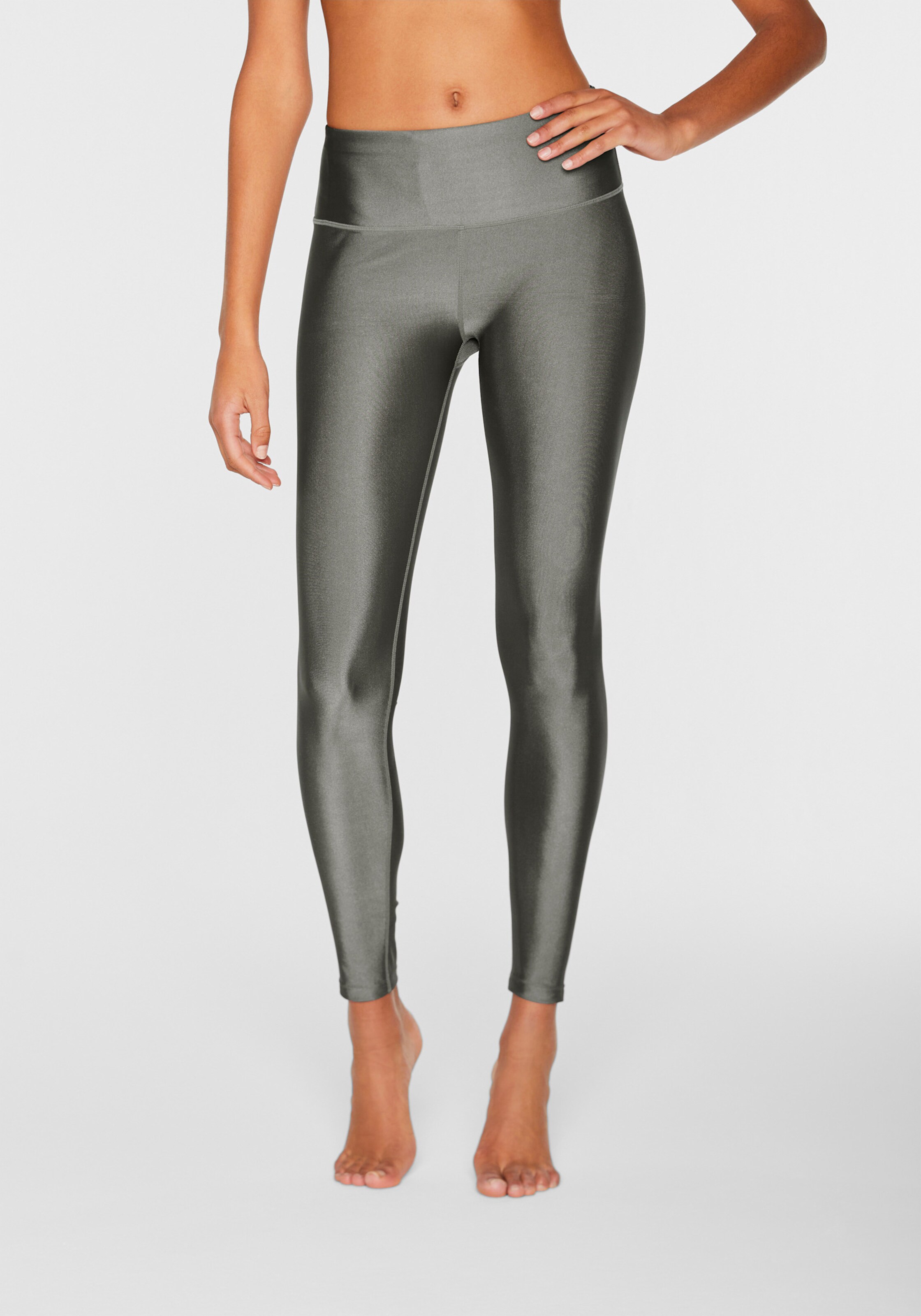 LASCANA Leggings - Hosen - hellgrau-meliert 