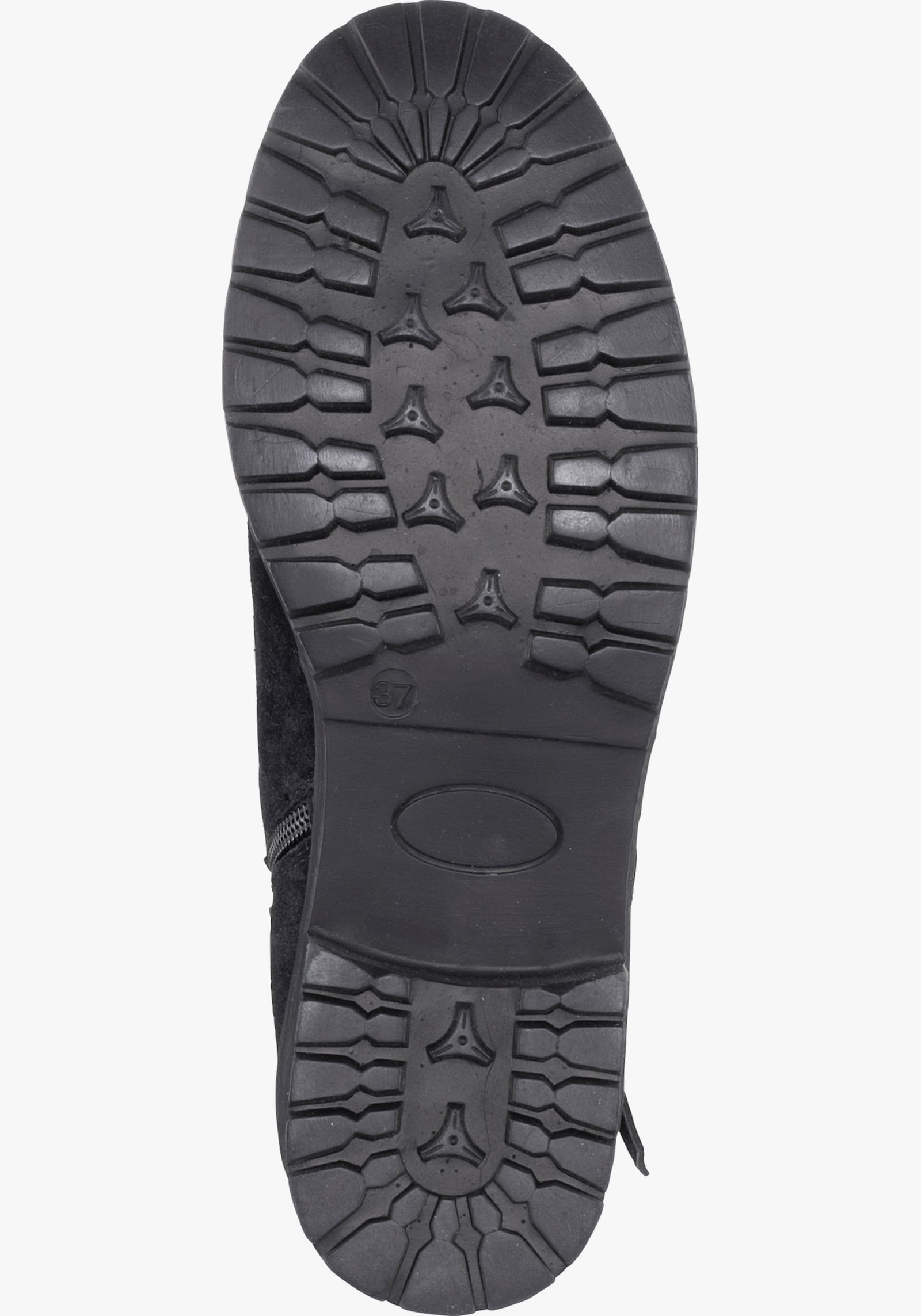 sheego Weitschaftstiefel mit Schnallenbändern - schwarz