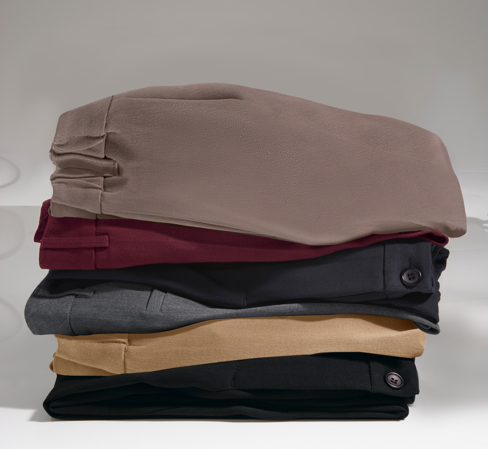 heine Hose gerade geschnitten - schwarz