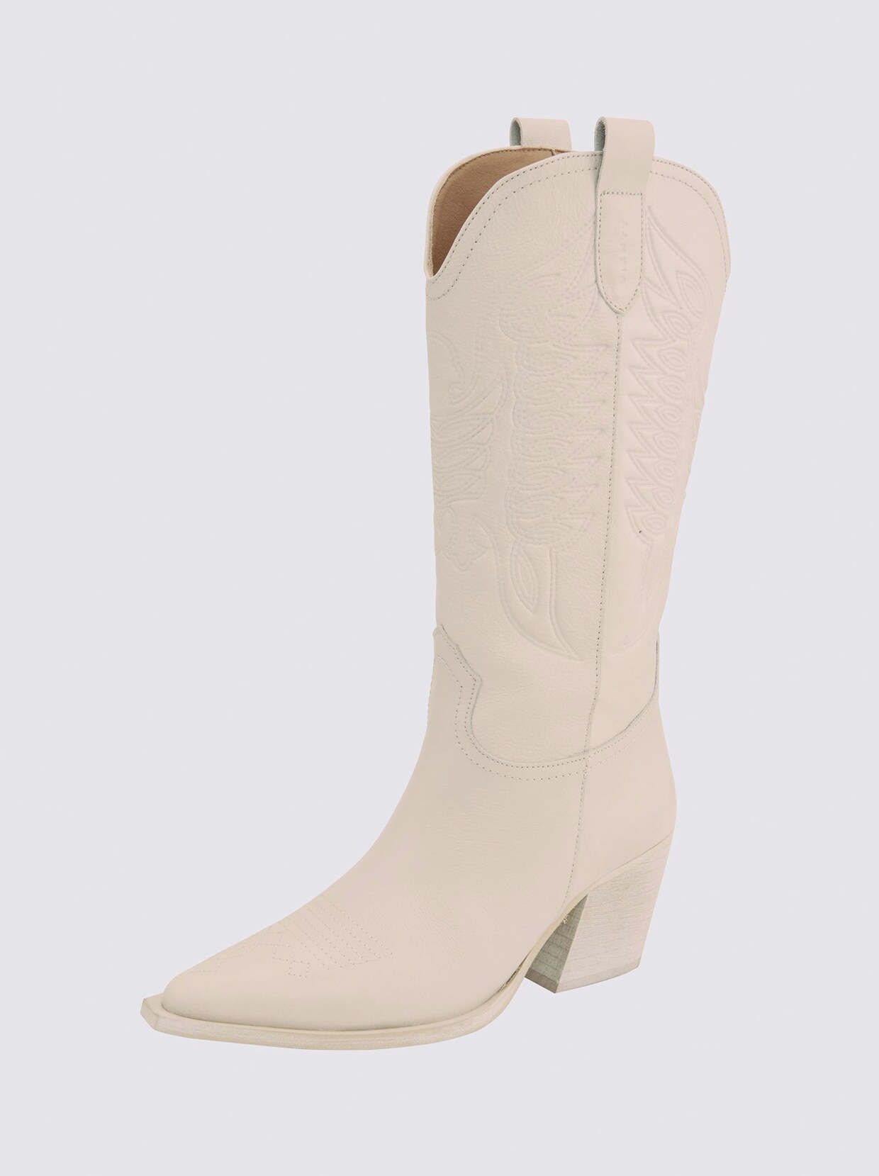 heine Stiefel - ecru