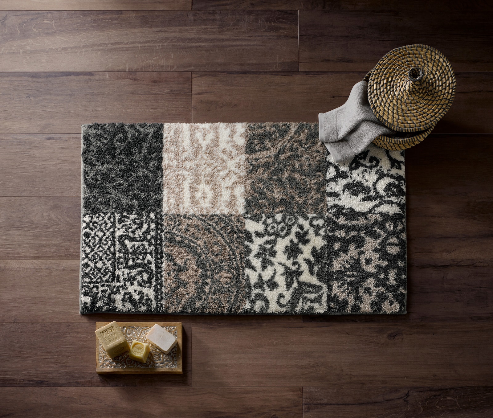 Grund Badkamergarnituur - grijs