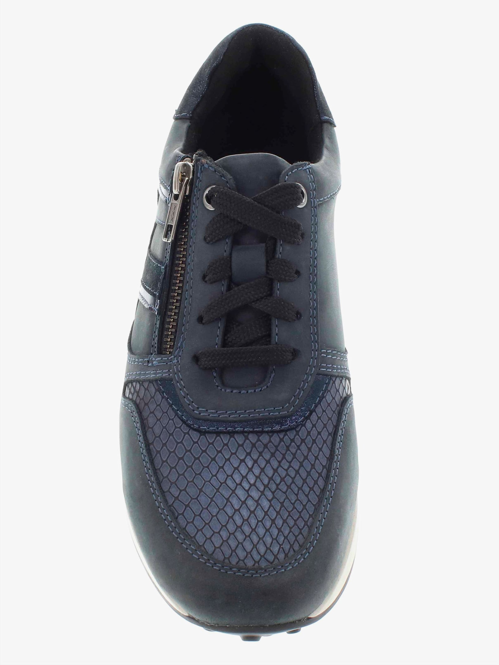 airsoft modern+ Sneaker mit Wechselfussbett - jeansblau