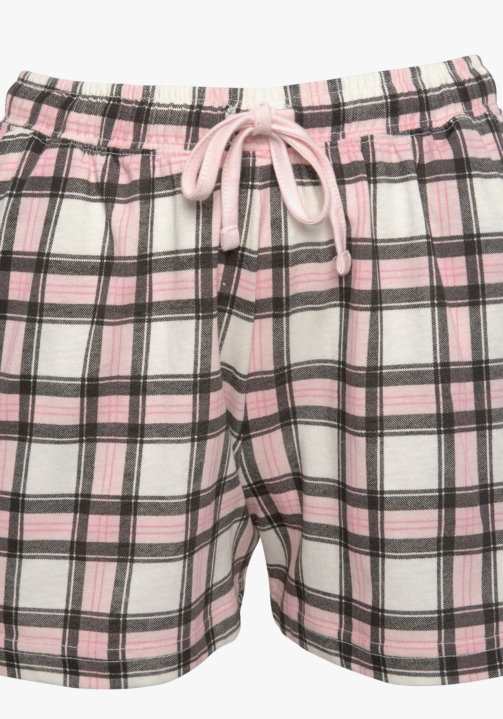 Vivance Dreams Pyjama court - noir + rose