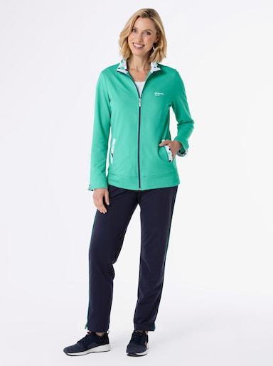 Catamaran Sports Freizeitanzug mit Pünktchendruck - blaugrün-marine