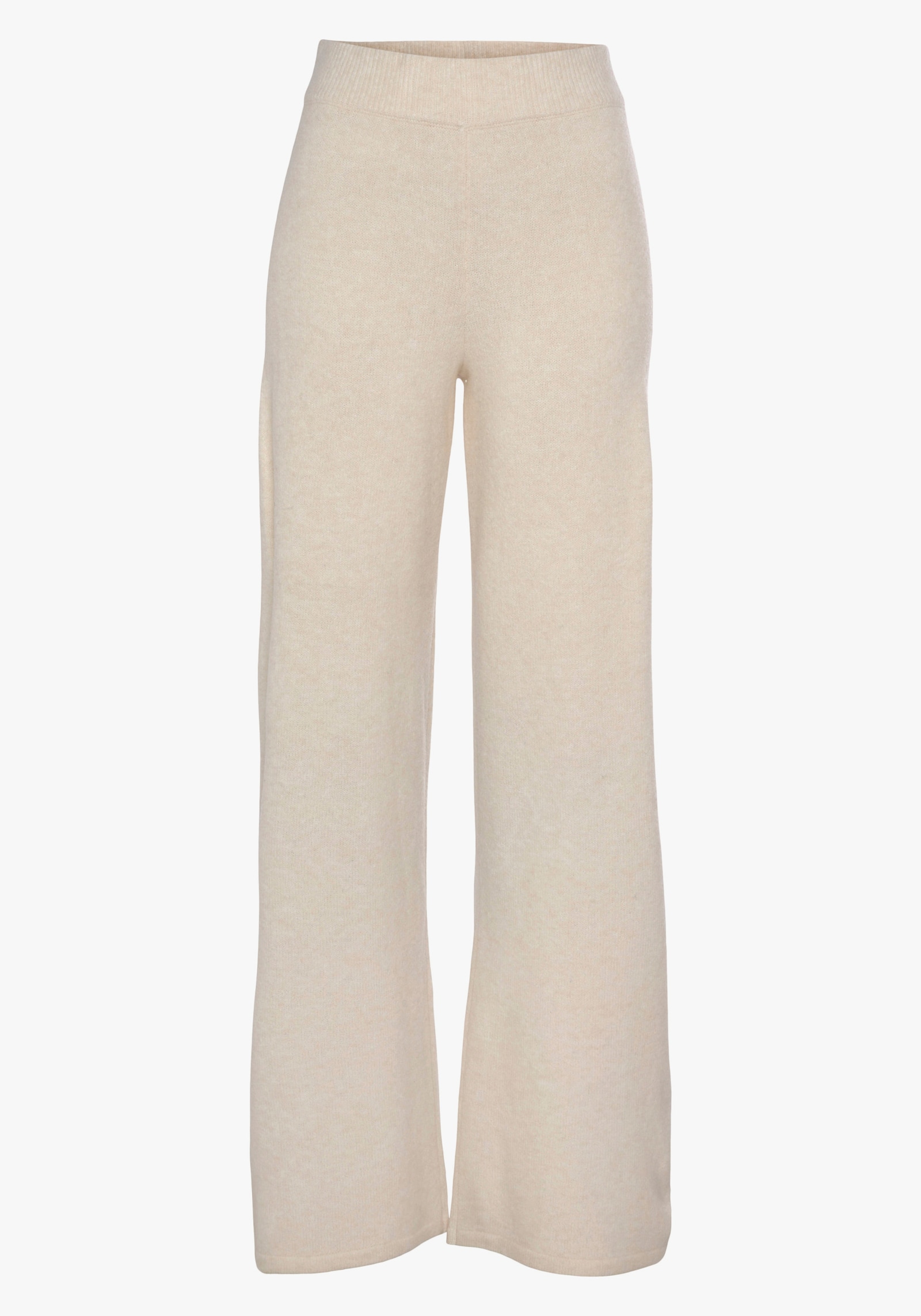 LASCANA Strickhose - creme