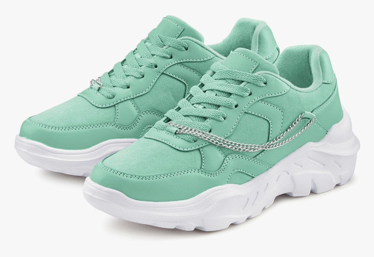 LASCANA Sneakers - menthe