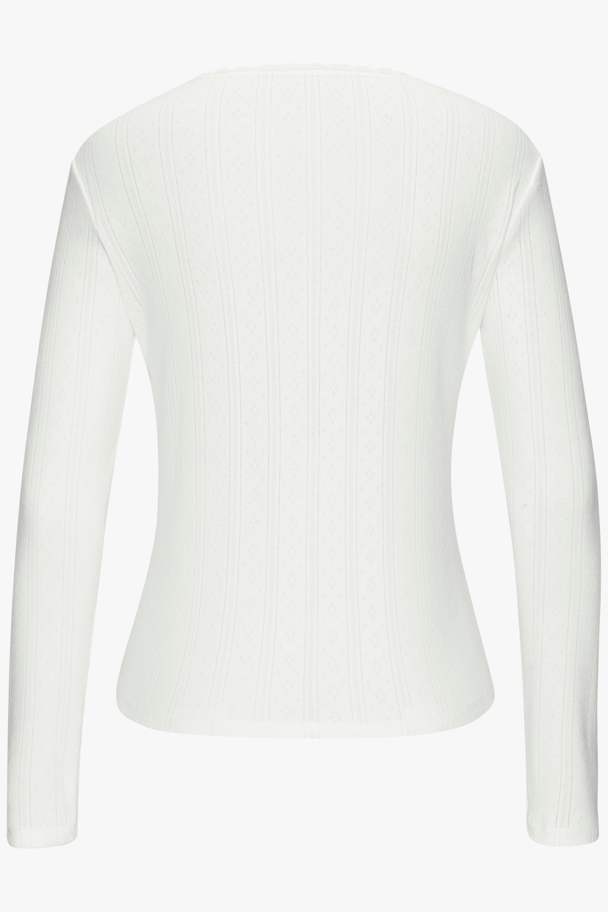 Vivance Langarmshirt - schwarz, creme