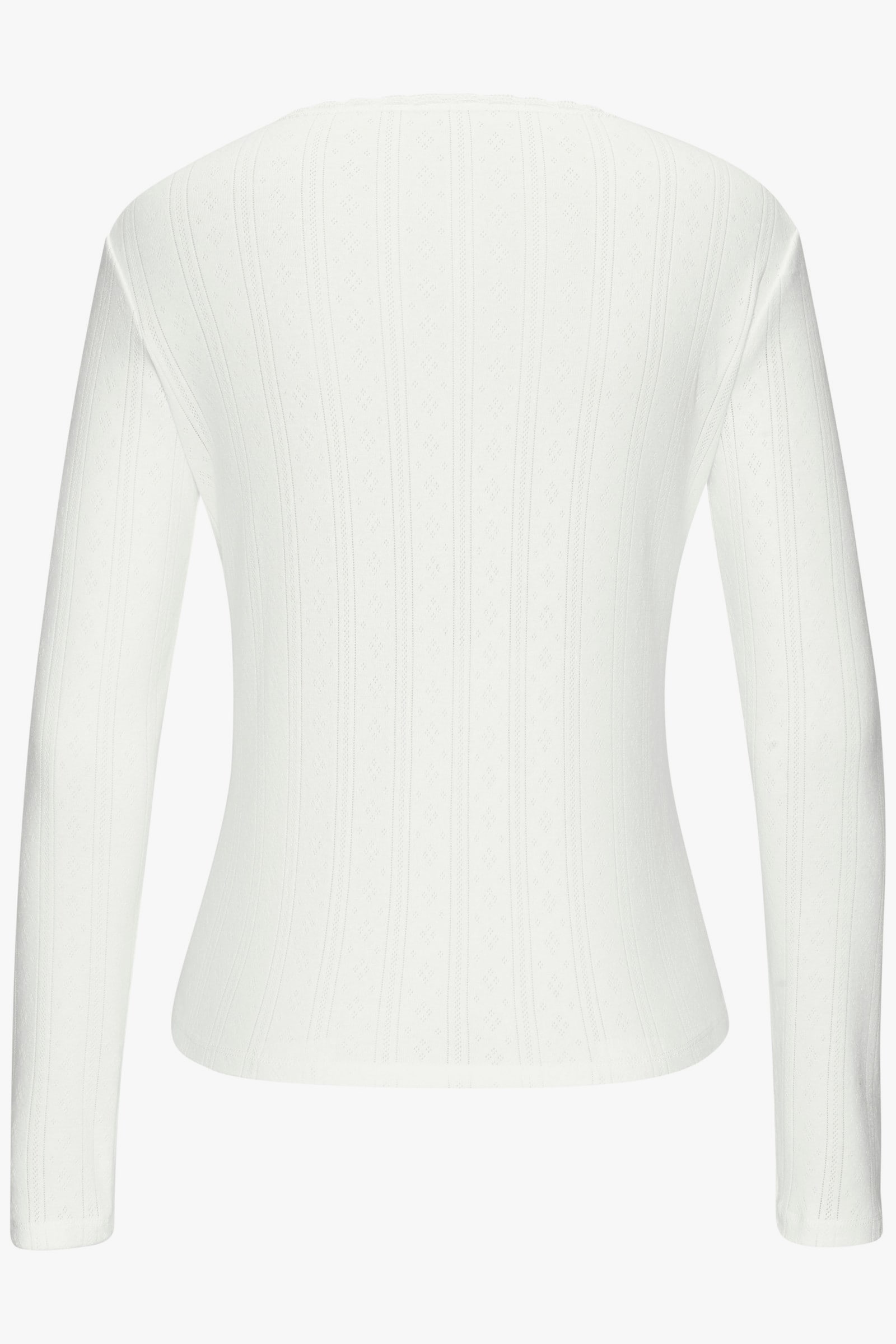 Vivance Langarmshirt - schwarz, creme