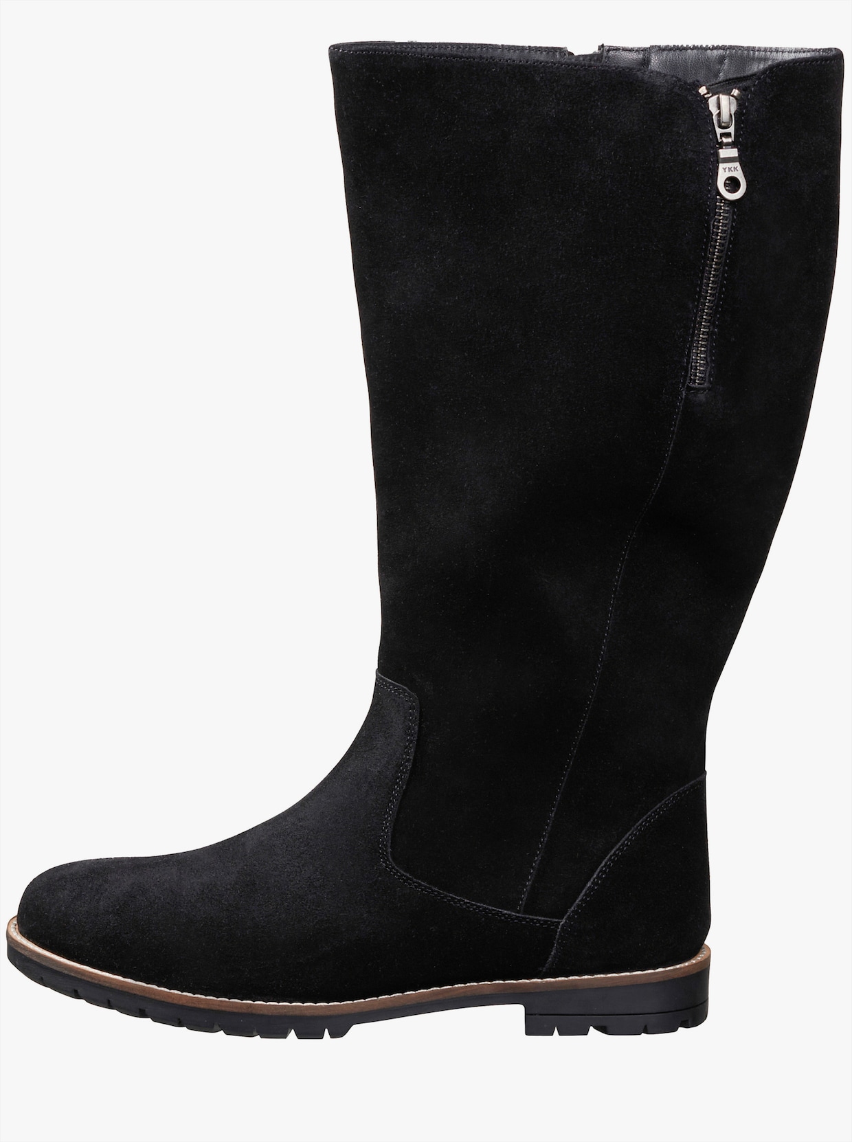 sheego Weitschaftstiefel - schwarz