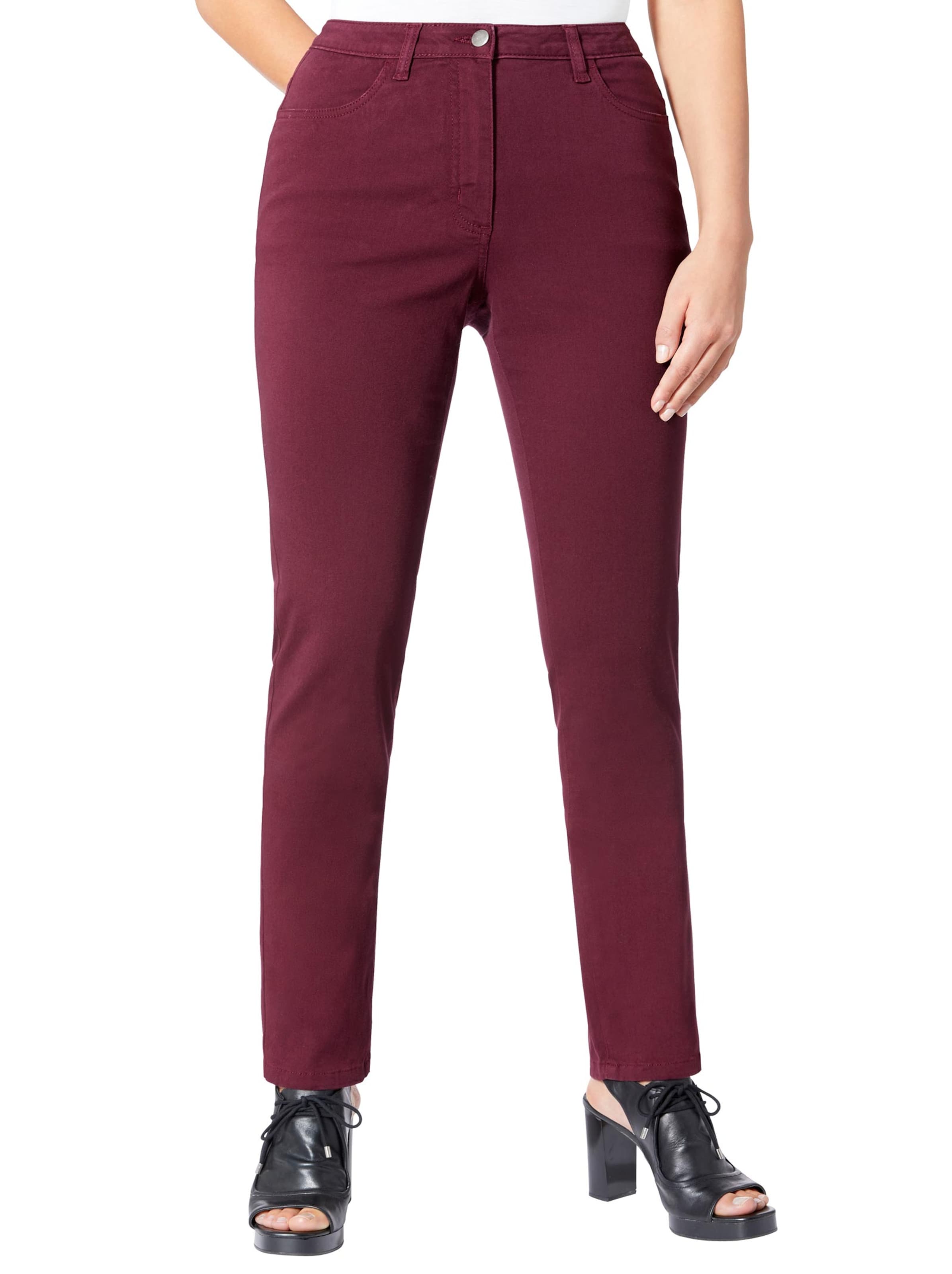 Stretch-Hose - bordeaux