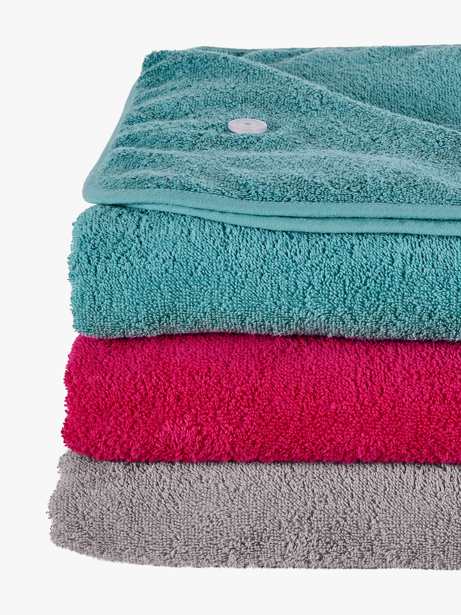 wäschepur Bade-Poncho - pink