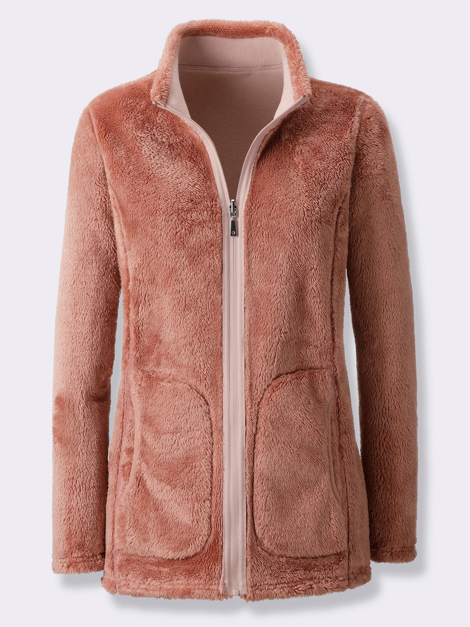 Wendejacke mit Wende-Funktion - puder-rosenholz