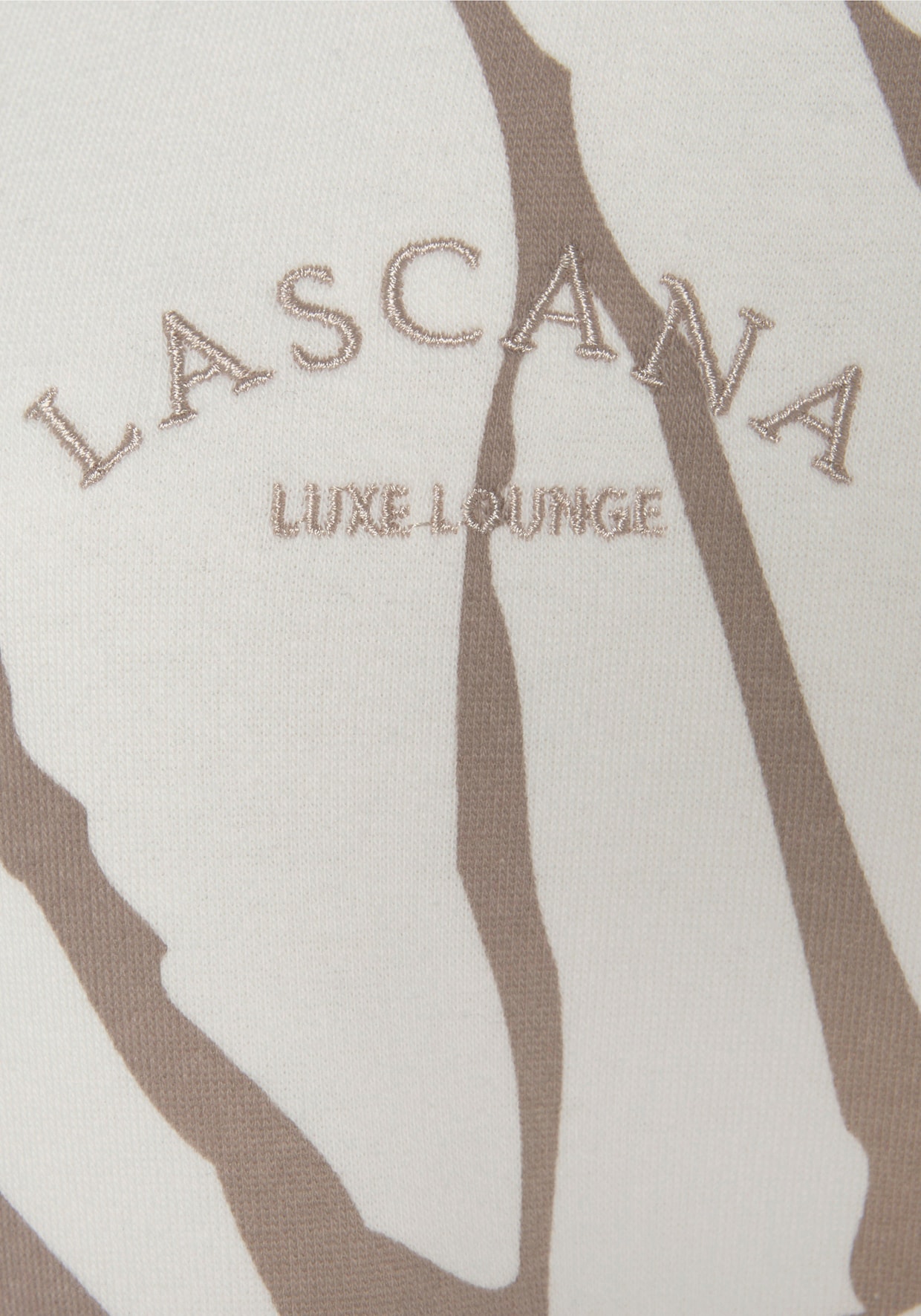 LASCANA Sweatshirt met capuchon - beige/taupe