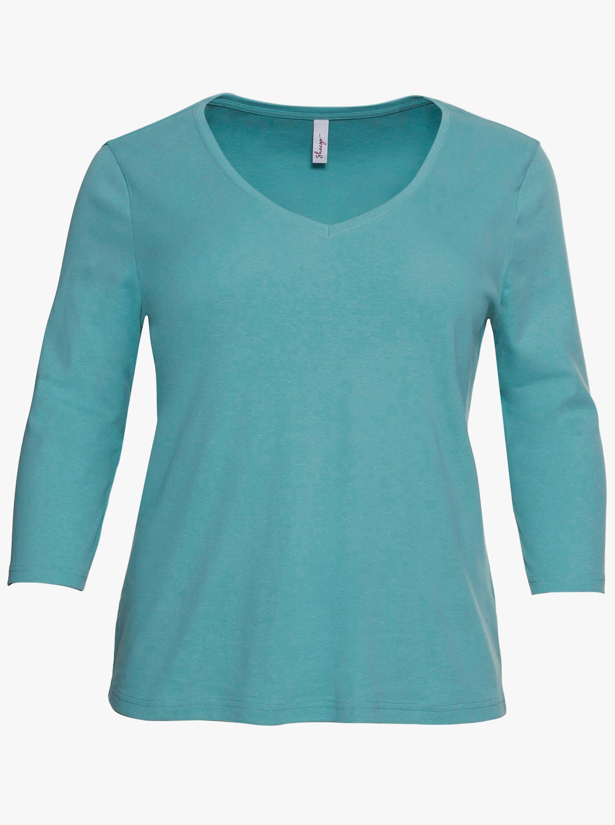 Sheego Shirt - aqua