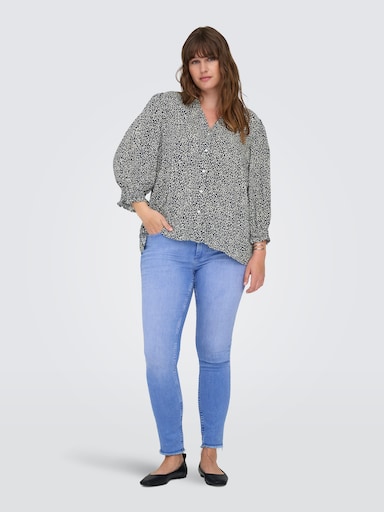 ONLY CARMAKOMA Druckbluse - night sky aop:loui leo