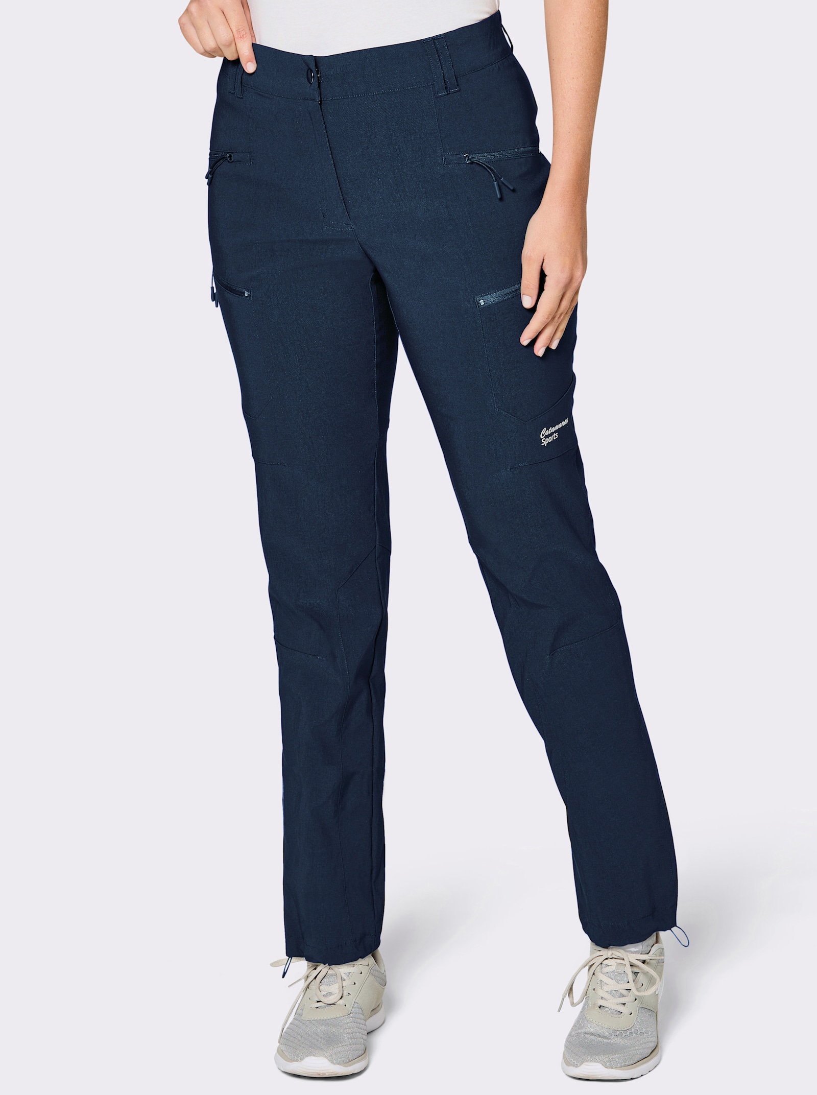 Catamaran Sports Trekkingbroek met in wijdte verstelbare zoom - donkerblauw