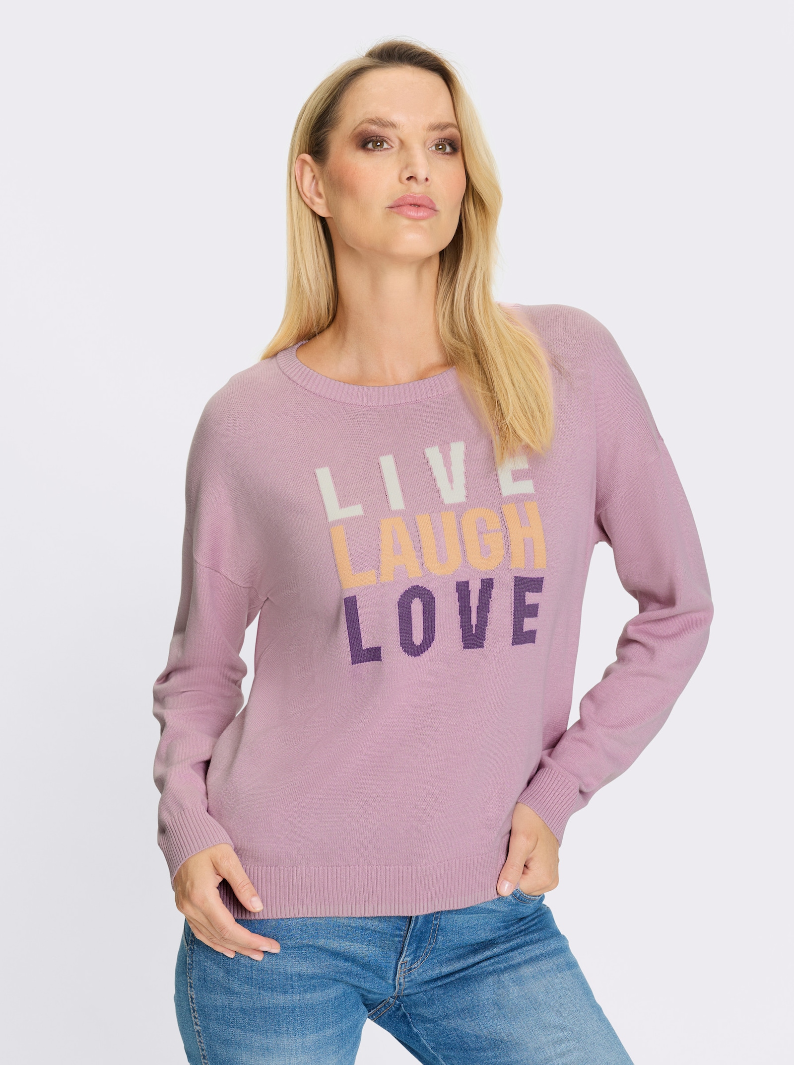 heine Feinstrickpullover - rosé