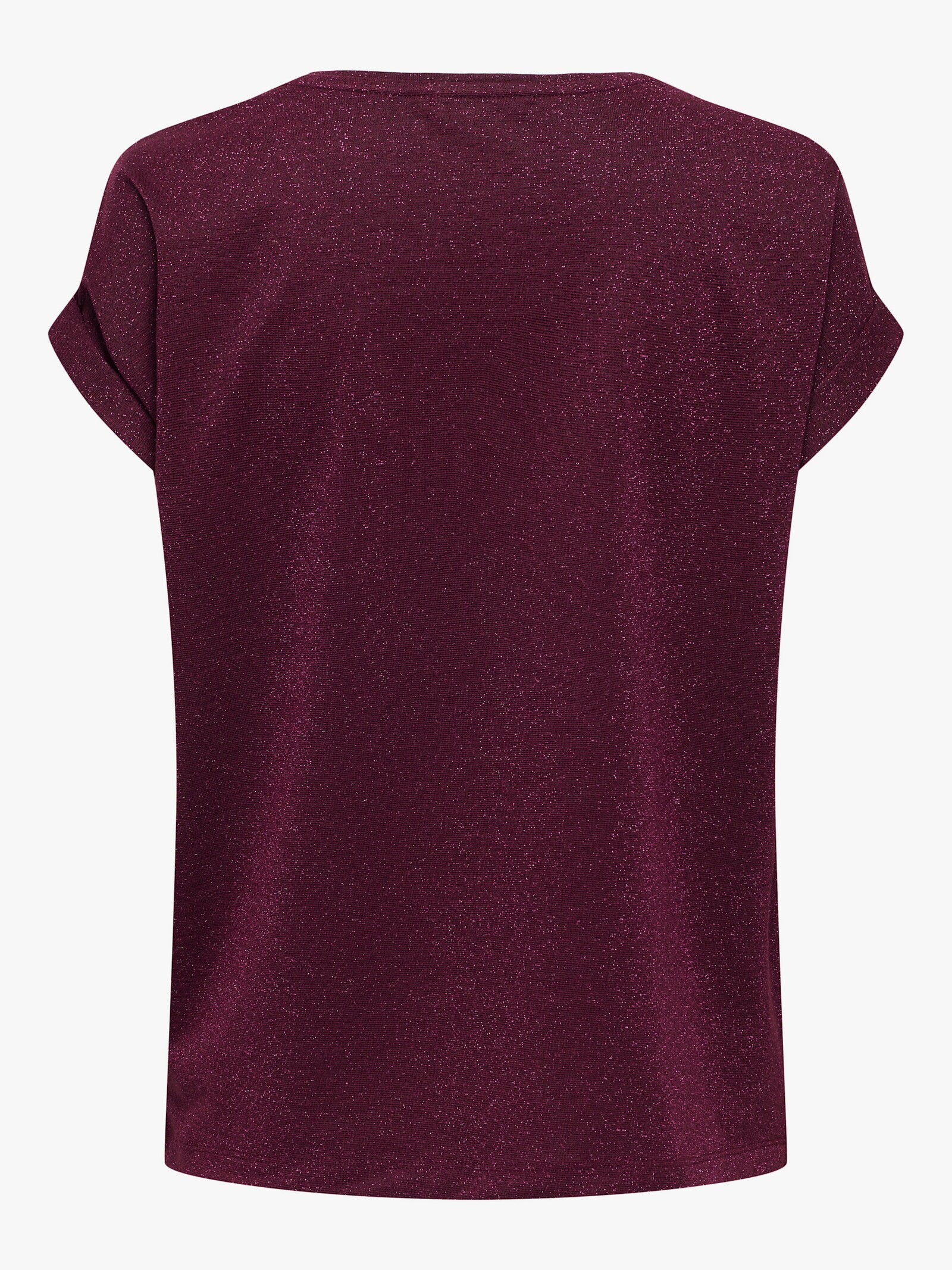 ONLY CARMAKOMA Kurzarmshirt - chocolate truffle detail:chocolate truffle lurex