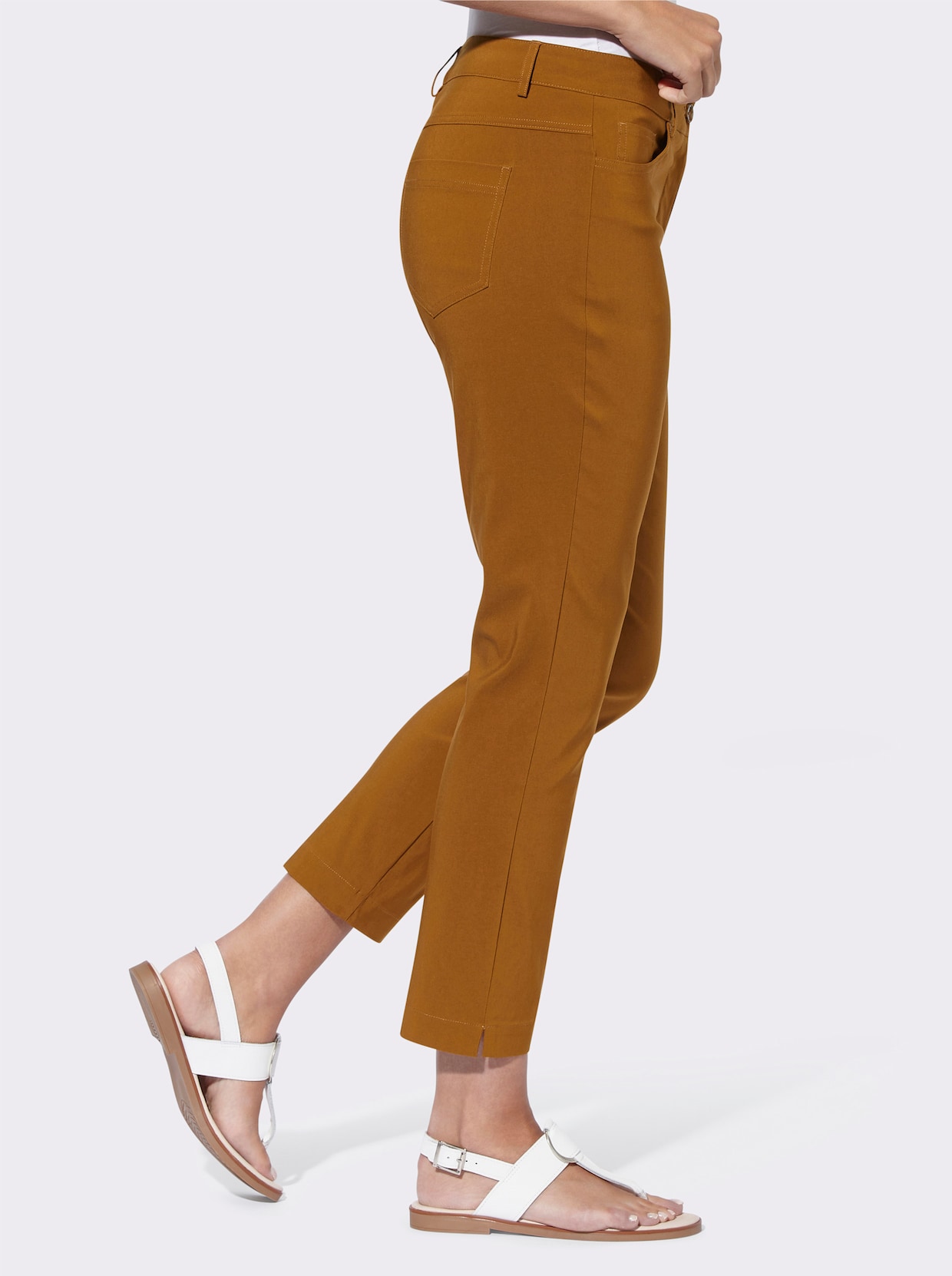 heine Bengalinebroek - cognac