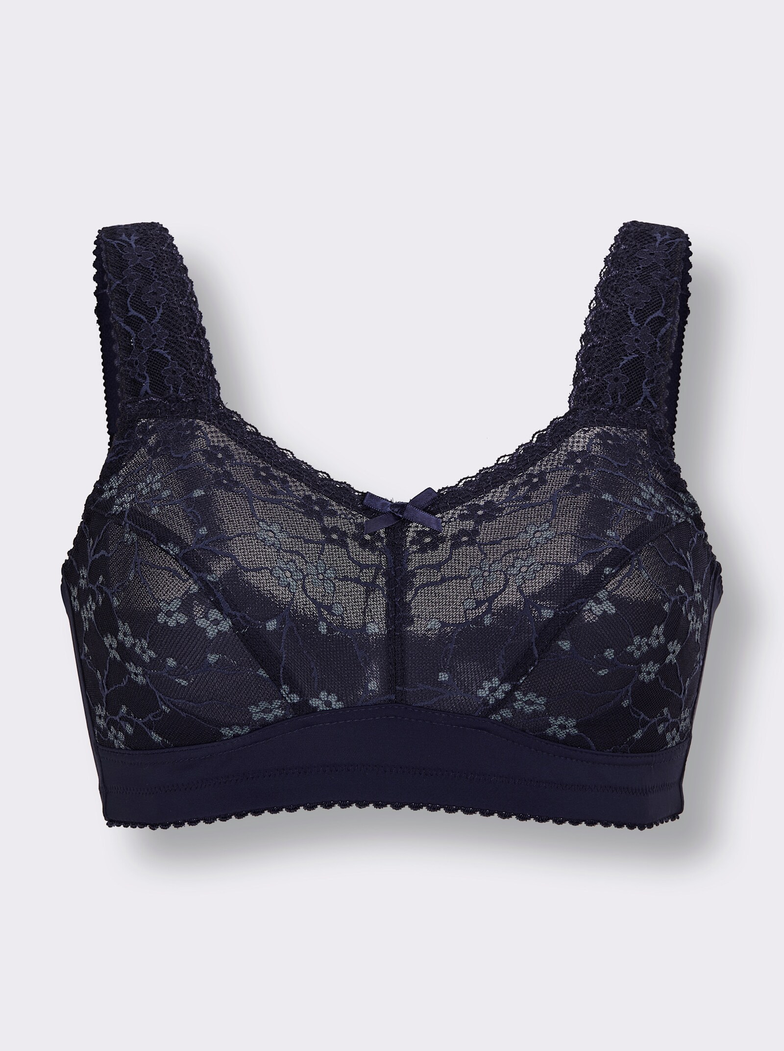 wäschepur BH ohne Bügel - marine