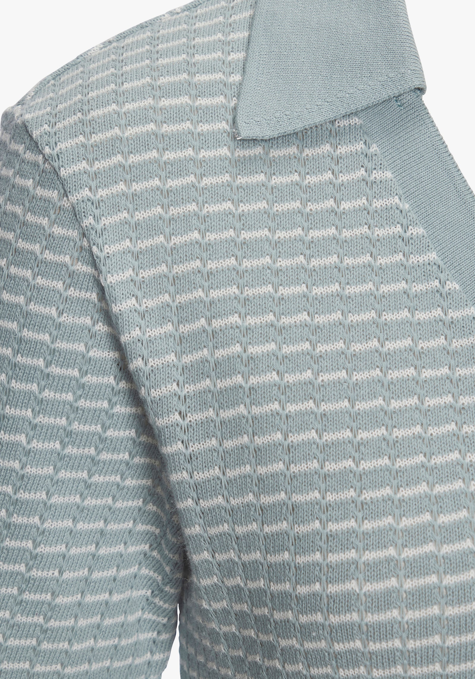 Vivance Poloshirt - aquamarin-creme