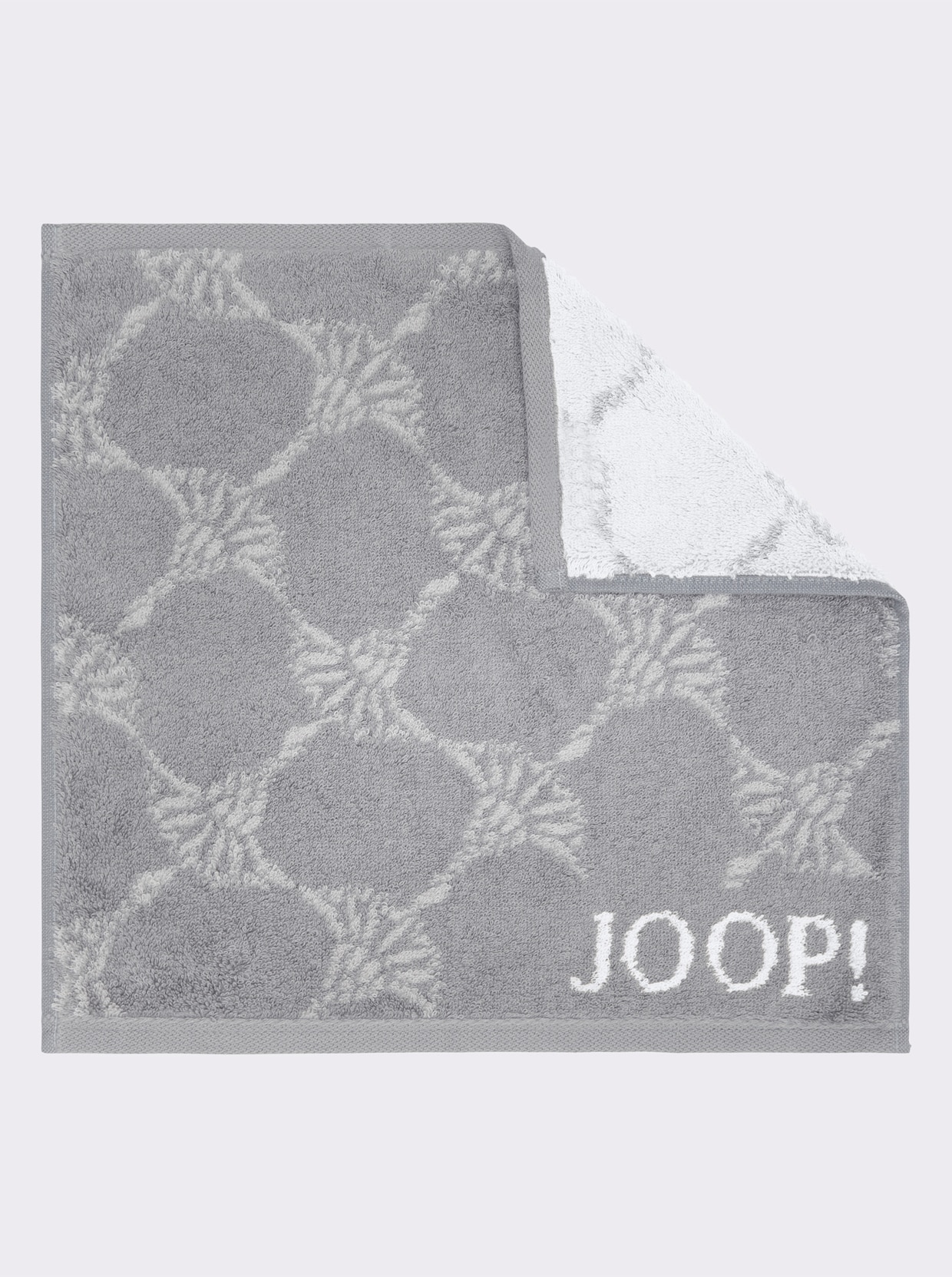 JOOP! Handdoek - zilverkleur