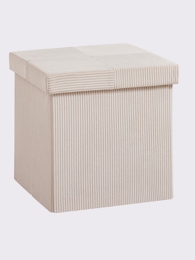 heine home Hocker - ecru