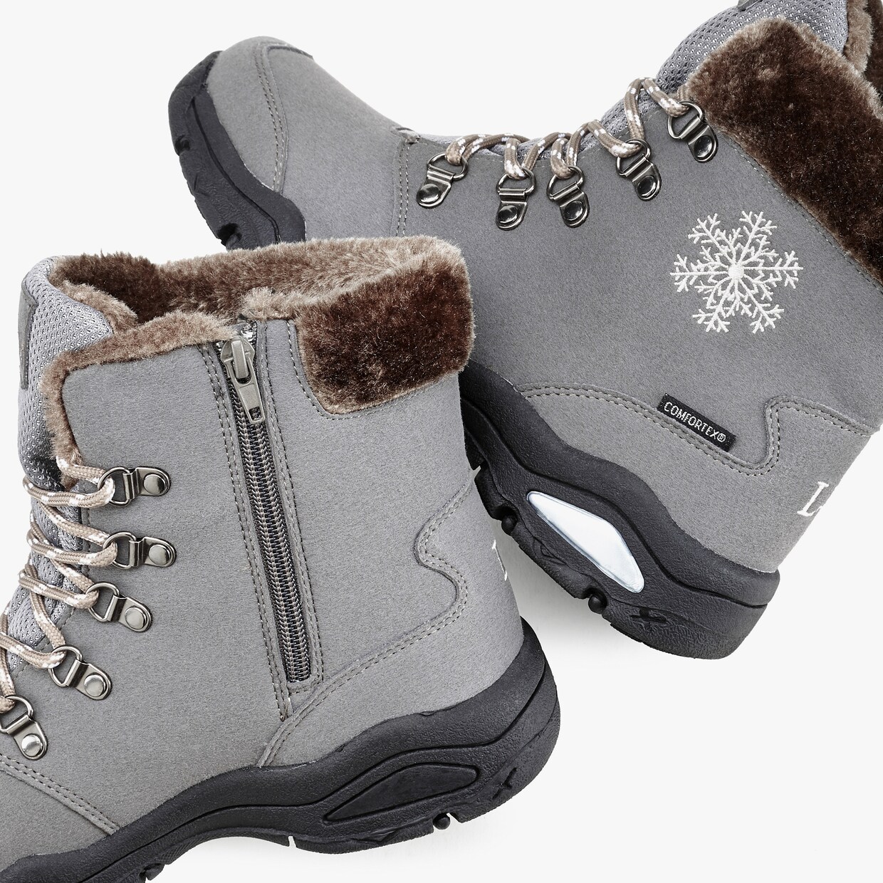 LASCANA Winterstiefelette - anthrazit