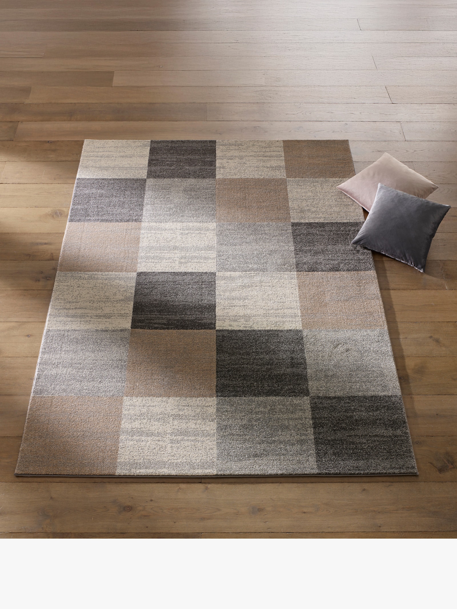 heine home Teppich - grau-taupe