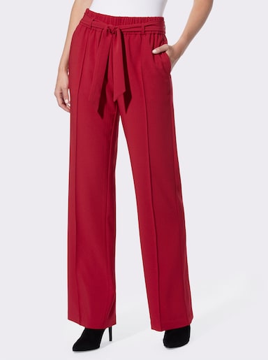 heine Pantalon - rouge