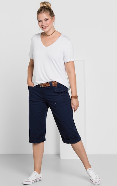 sheego 3/4-Hose - marine